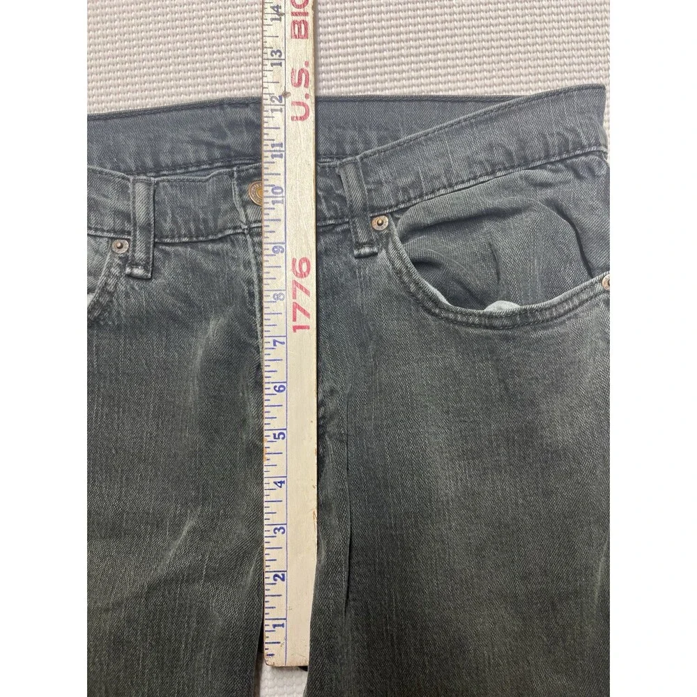 Levi’s 511 Men’s 34x34 Black Wash Denim Slim Fit Straight Leg